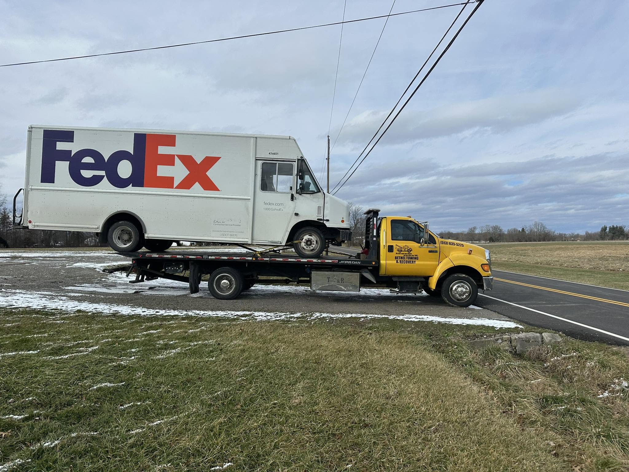 Bethel Towing at work